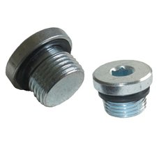 Zátka ZKE G3/8" imbus (tesnenie)